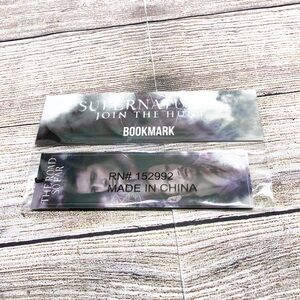 NWT Supernatural Culturefly Sam and Dean Bookmark